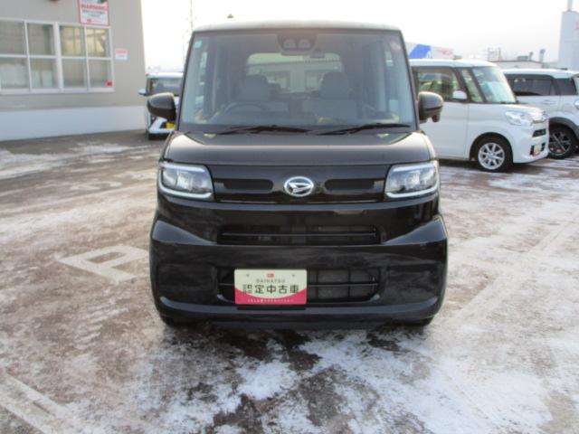 タントＸ４ＷＤ　両側スライドドア左電動　ＬＥＤヘッドライト　オートライト　オートエアコン　運転席助手席シートヒーター　キーフリーシステム　前後コーナーセンサー　オーディオレス　アイドリングストップ（北海道）の中古車