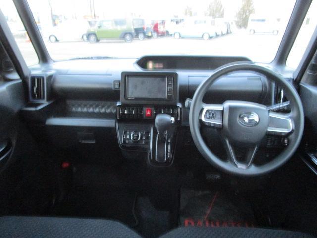 タントカスタムX4WD 両側パワースライドドア ダイハツ純正ナビ バックモニター リモコンエンジンスターター 運転席助手席シートヒーター LEDヘッドライト オートライト オートエアコン アイドリングストップ(北海道)の中古車