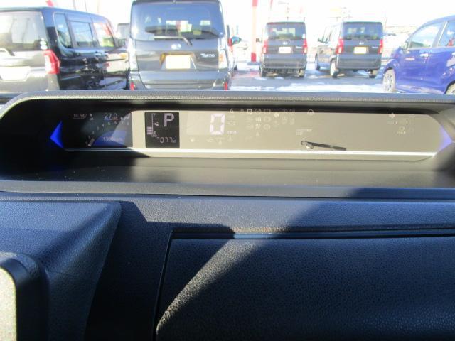 タントカスタムＲＳ４ＷＤ　ターボ　両側パワースライドドア　ＬＥＤヘッドライト　オートライト　オートエアコン　オーディオレス　シートヒーター　前後コーナーセンサー　後席テーブル　アイドリングストップ（北海道）の中古車