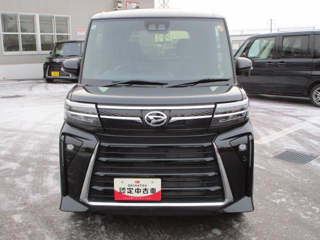 タントカスタムX4WD 両側パワースライドドア 夏冬タイヤ LEDヘッドライト オートライト オートエアコン オーディオレス 運転席助手席シートヒーター 前後コーナーセンサー アイドリングストップ(北海道)の中古車