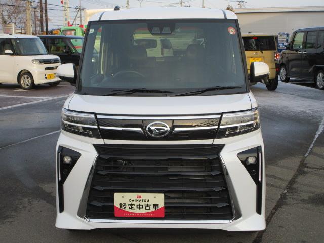 タントカスタムRS4WD 両側パワースライドドア LEDヘッドライト オートエアコン オーディオレス 運転席助手席シートヒーター 前後コーナーセンサー キーフリーシステム アイドリングストップ VSC(横滑り抑制機能)(北海道)の中古車