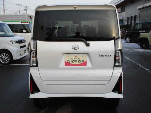タントカスタムRS4WD 両側パワースライドドア LEDヘッドライト オートエアコン オーディオレス 運転席助手席シートヒーター 前後コーナーセンサー キーフリーシステム アイドリングストップ VSC(横滑り抑制機能)(北海道)の中古車
