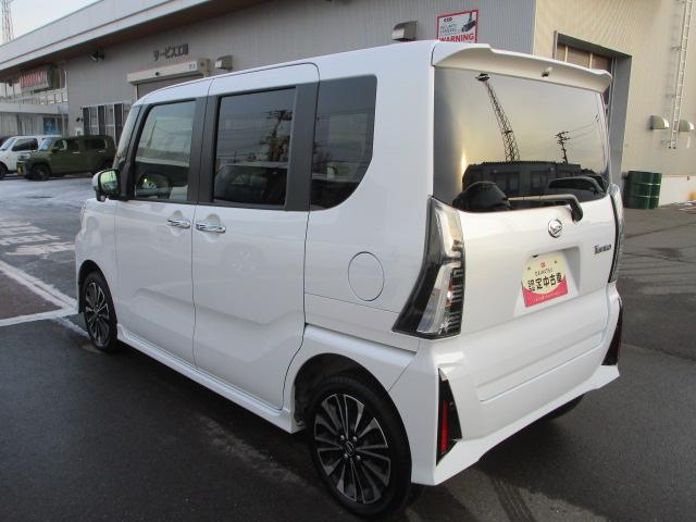 タントカスタムRS4WD 両側パワースライドドア LEDヘッドライト オートエアコン オーディオレス 運転席助手席シートヒーター 前後コーナーセンサー キーフリーシステム アイドリングストップ VSC(横滑り抑制機能)(北海道)の中古車