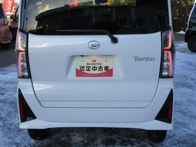 タントカスタムX4WD 両側パワースライドドア オーディオレス LEDヘッドライト オートライト オートエアコン 運転席助手席シートヒーター 前後コーナーセンサー アイドリングストップ VSC(横滑り抑制機能)(北海道)の中古車
