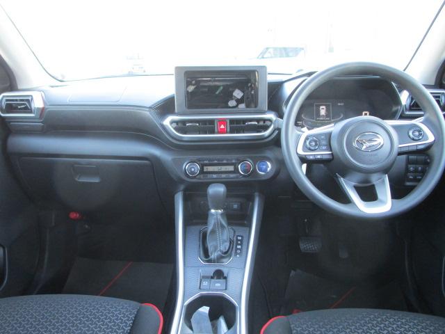 ロッキーX HEV2WD ハイブリッド LEDヘッドライト オートライト 夏冬タイヤ オートエアコン オーディオレス シートヒーター 前後コーナーセンサー(北海道)の中古車