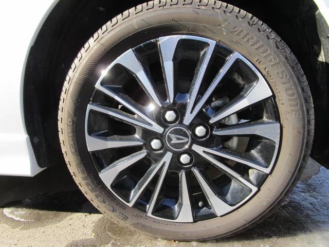 タントカスタムＲＳ４ＷＤ　ターボ　両側パワースライドドア　ＬＥＤヘッドライト　カーナビ　リモコンエンジンスターター　ＥＴＣ車載器　運転席助手席シートヒーター　前後コーナーセンサー　アイドリングストップ　アルミホイール（北海道）の中古車