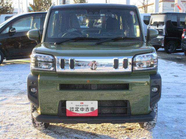 タフトＧ４ＷＤ　夏冬タイヤ　ガラスルーフ　ＬＥＤヘッドライト　オートライト　スマホ連携ディスプレイオーディオ　リモコンエンジンスターター　ドライブレコーダー　シートヒーター　前後コーナーセンサー（北海道）の中古車