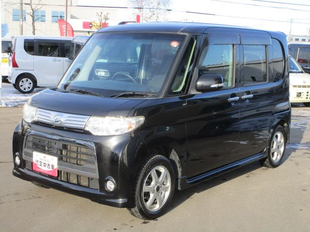 タントカスタムXスペシャル4WD 左パワースライドドア HIDヘッドライト フォグランプ キーフリーシステム カーナビ リモコンエンジンスターター(北海道)の中古車