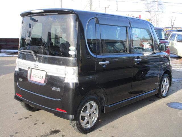 タントカスタムXスペシャル4WD 左パワースライドドア HIDヘッドライト フォグランプ キーフリーシステム カーナビ リモコンエンジンスターター(北海道)の中古車