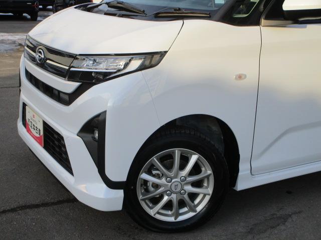 ムーヴＧ４ＷＤ　夏冬タイヤ　スマホ連携ディスプレイオーディオ　バックモニター　ワイヤレス充電器　キーフリーシステム　オートエアコン　ＬＥＤヘッドライト　電動パーキングブレーキ　アイドリングストップ（北海道）の中古車