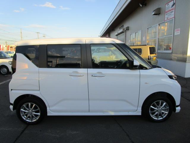 ムーヴＧ４ＷＤ　夏冬タイヤ　両側スライドドア左電動　スマホ連携ディスプレイオーディオ　ワイヤレス充電器　バックモニター　キーフリーシステム　ＬＥＤヘッドライト　オートライト　オートエアコン（北海道）の中古車