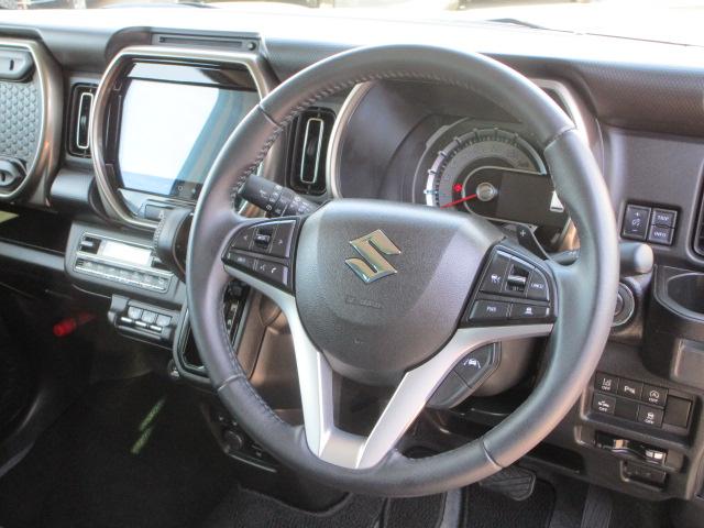 ハスラーＪスタイルIIターボ４ＷＤ　夏冬タイヤ　スズキ純正ナビ　全方位モニター　ＥＴＣ車載器　クルーズコントロール　運転席助手席シートヒーター　スマートキー　ＬＥＤヘッドライト　オートライト　アイドリングストップ（北海道）の中古車