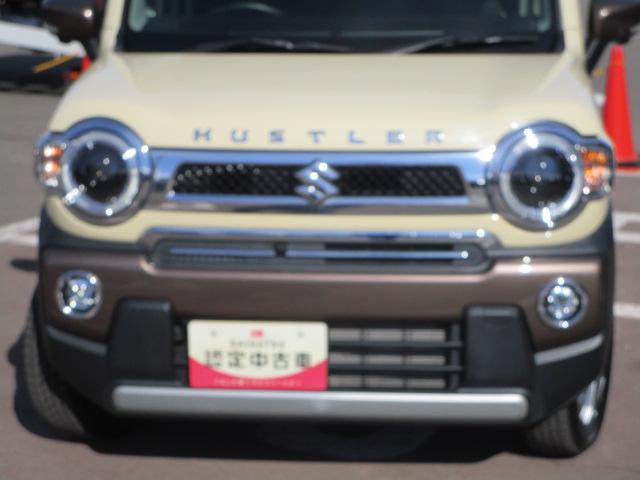 ハスラーＪスタイルIIターボ４ＷＤ　夏冬タイヤ　スズキ純正ナビ　全方位モニター　ＥＴＣ車載器　クルーズコントロール　運転席助手席シートヒーター　スマートキー　ＬＥＤヘッドライト　オートライト　アイドリングストップ（北海道）の中古車