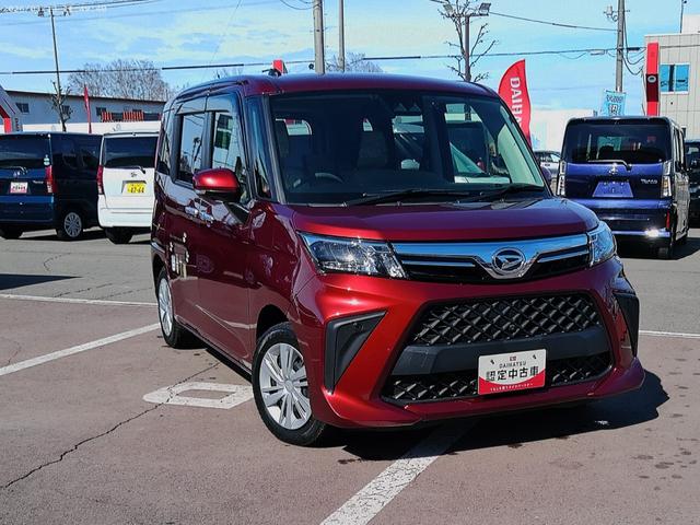 トールＧ４ＷＤ　両側パワースライドドア　夏冬タイヤ　ダイハツ純正ナビ　パノラマモニター　リモコンエンジンスターター　ＬＥＤヘッドライト　オートライト　後席テーブル　シートヒーター　前後コーナーセンサー（北海道）の中古車