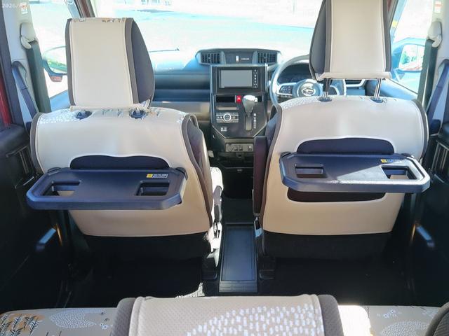 トールＧ４ＷＤ　両側パワースライドドア　夏冬タイヤ　ダイハツ純正ナビ　パノラマモニター　リモコンエンジンスターター　ＬＥＤヘッドライト　オートライト　後席テーブル　シートヒーター　前後コーナーセンサー（北海道）の中古車