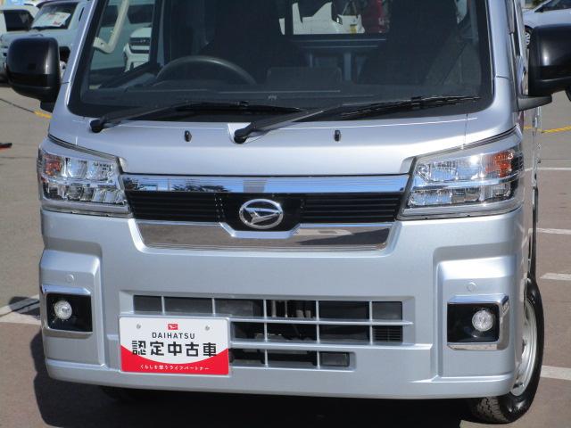 ハイゼットトラックジャンボエクストラパートタイム４ＷＤ　５速マニュアルシフト　キーフリーシステム　ＣＤチューナー　前後コーナーセンサー　メッキフロントガーニッシュ　ＬＥＤヘッドライト　オートライト　アイドリングストップ（北海道）の中古車