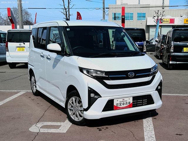 ムーヴG4WD 夏冬タイヤ 両側スライドドア左電動 LEDヘッドライト スマホ連携ディスプレイオーディオ バックモニター ワイヤレス充電器 オートエアコン 前後コーナーセンサー アイドリングストップ(北海道)の中古車