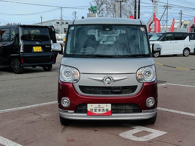 ムーヴキャンバスＧメイクアップ　ＳＡII４ＷＤ　両側パワースライドドア　夏冬タイヤ　ダイヤトーンナビ　バックモニター　リモコンエンジンスターター　ドライブレコーダー　キーフリーシステム　オートエアコン　ＬＥＤヘッドライト　オートライト（北海道）の中古車