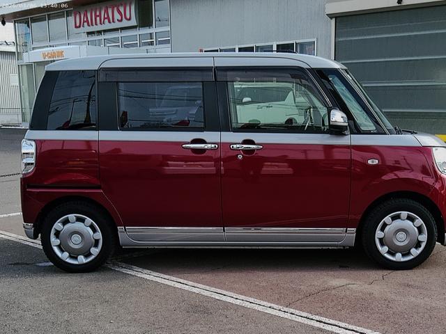 ムーヴキャンバスＧメイクアップ　ＳＡII４ＷＤ　両側パワースライドドア　夏冬タイヤ　ダイヤトーンナビ　バックモニター　リモコンエンジンスターター　ドライブレコーダー　キーフリーシステム　オートエアコン　ＬＥＤヘッドライト　オートライト（北海道）の中古車