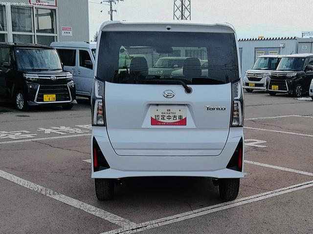 タントカスタムRS4WD 両側パワースライドドア LEDヘッドライト オートライト 運転席助手席シートヒーター オートエアコン 後席テーブル 前後コーナーセンサー アイドリングストップ アルミホイール オーディオレス(北海道)の中古車