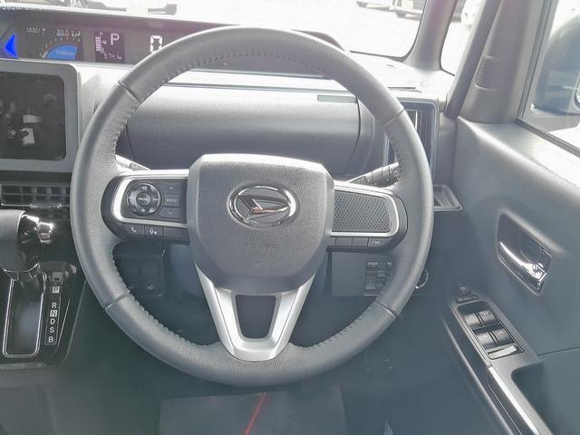 タントカスタムRS4WD 両側パワースライドドア LEDヘッドライト オートライト 運転席助手席シートヒーター オートエアコン 後席テーブル 前後コーナーセンサー アイドリングストップ アルミホイール オーディオレス(北海道)の中古車