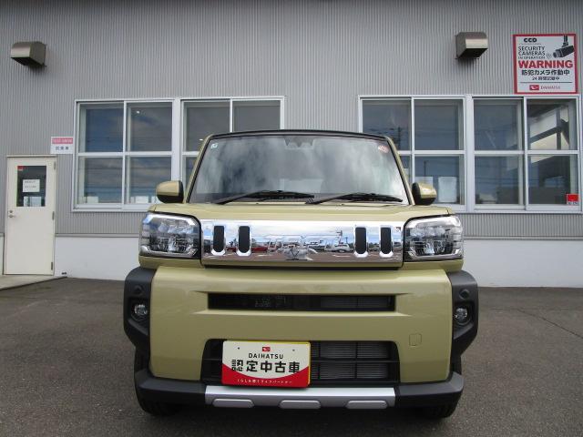 タフトＧ　クロムベンチャー４ＷＤ　ガラスルーフ　ＬＥＤヘッドライト　オートライト　クルーズコントロール　オートエアコン　運転席助手席シートヒーター　前後コーナーセンサー　オーディオレス　アイドリングストップ（北海道）の中古車