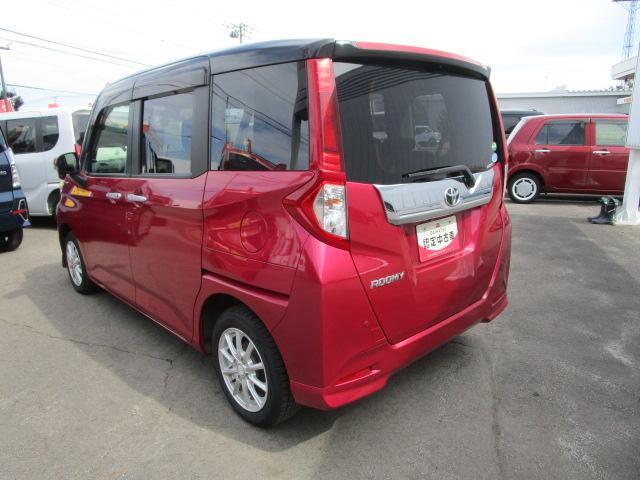 ルーミーカスタムG4WD 両側パワースライドドア 夏冬タイヤ トヨタ純正ナビ バックモニター ETC車載器 運転席助手席シートヒーター オートエアコン キーフリーシステム アイドリングストップ VSC(横滑り抑制機能)(北海道)の中古車