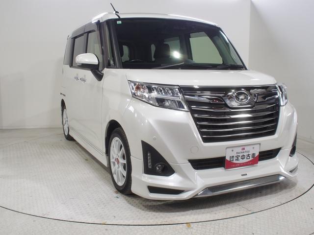 トールカスタムＧ　ＳＡIII４ＷＤ　スマートアシスト　両側電動スライドドア　ＬＥＤヘッドライト　オートライト　オートエアコン　ダイハツ純正ナビ　バックモニター　運転席助手席シートヒーター　アイドリングストップ（北海道）の中古車
