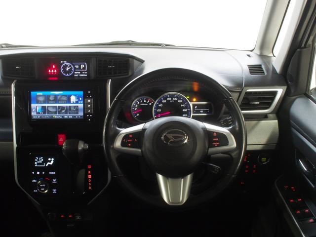 トールカスタムＧ　ＳＡIII４ＷＤ　スマートアシスト　両側電動スライドドア　ＬＥＤヘッドライト　オートライト　オートエアコン　ダイハツ純正ナビ　バックモニター　運転席助手席シートヒーター　アイドリングストップ（北海道）の中古車