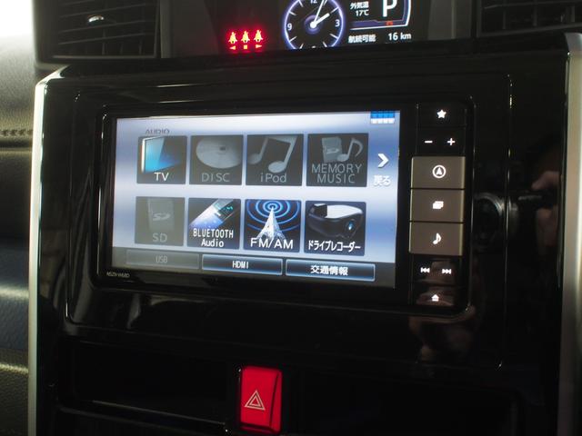 トールカスタムＧ　ＳＡIII４ＷＤ　スマートアシスト　両側電動スライドドア　ＬＥＤヘッドライト　オートライト　オートエアコン　ダイハツ純正ナビ　バックモニター　運転席助手席シートヒーター　アイドリングストップ（北海道）の中古車