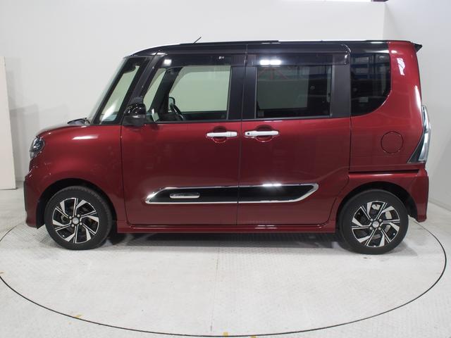 タントカスタムＸ４ＷＤ　スマートアシスト　両側パワースライドドア　ＬＥＤヘッドライト　オートライト　ダイハツ純正カーナビ　パノラマモニター　ナビ連動ドライブレコーダー　運転席助手席シートヒーター　アイドリングストップ（北海道）の中古車