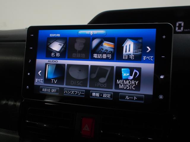 タントカスタムＸ４ＷＤ　スマートアシスト　両側パワースライドドア　ＬＥＤヘッドライト　オートライト　ダイハツ純正カーナビ　パノラマモニター　ナビ連動ドライブレコーダー　運転席助手席シートヒーター　アイドリングストップ（北海道）の中古車