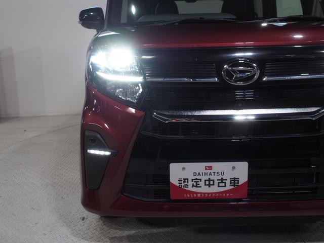 タントカスタムＸ４ＷＤ　スマートアシスト　両側パワースライドドア　ＬＥＤヘッドライト　オートライト　ダイハツ純正カーナビ　パノラマモニター　ナビ連動ドライブレコーダー　運転席助手席シートヒーター　アイドリングストップ（北海道）の中古車