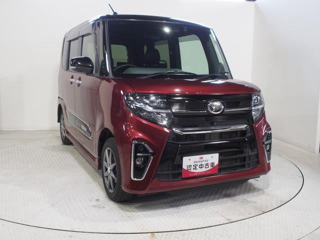 タントカスタムＲＳセレクション４ＷＤ　スマートアシスト　両側パワースライドドア　夏冬タイヤ　ＬＥＤヘッドライト　ダイハツ純正カーナビ　パノラマモニター　ナビ連動ドライブレコーダー　ＥＴＣ車載器　後席テーブル　アイドリングストップ（北海道）の中古車