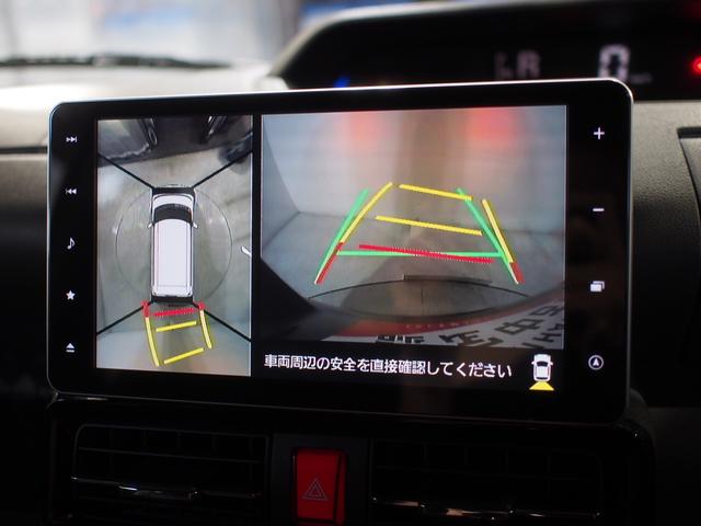 タントカスタムＲＳセレクション４ＷＤ　スマートアシスト　両側パワースライドドア　夏冬タイヤ　ＬＥＤヘッドライト　ダイハツ純正カーナビ　パノラマモニター　ナビ連動ドライブレコーダー　ＥＴＣ車載器　後席テーブル　アイドリングストップ（北海道）の中古車