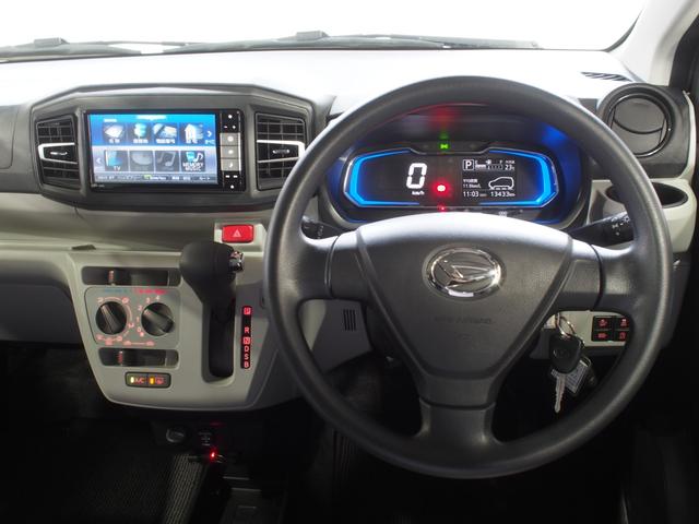 ミライースＸ　ＳＡIII４ＷＤ　スマートアシスト　夏冬タイヤ　ＬＥＤヘッドライト　ダイハツ純正ナビ　デジタルメーター　キーレスエントリー　リモコンエンジンスターター　前後コーナーセンサー　アイドリングストップ（北海道）の中古車