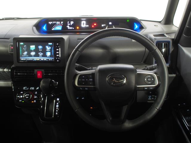 タントカスタムＲＳセレクション４ＷＤ　スマートアシスト　両側パワースライドドア　ＬＥＤヘッドライト　オートライト　オートエアコン　カーナビ　バックモニター　キーフリーシステム　運転席助手席シートヒーター　ＥＴＣ車載器（北海道）の中古車