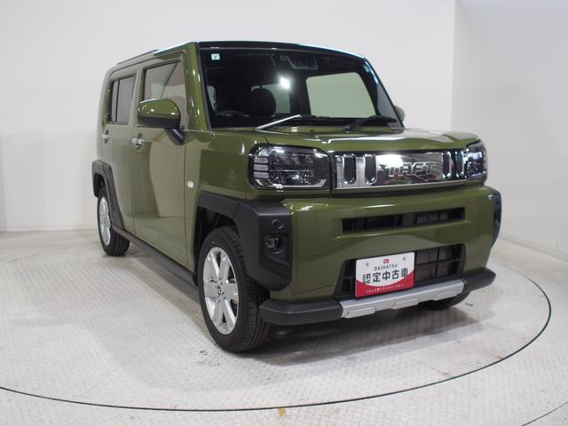タフトＧ　ダーククロムベンチャー４ＷＤ　スマートアシスト　ガラスルーフ　ＬＥＤヘッドライト　オートライト　カーナビ　バックモニター　運転席助手席シートヒーター　前後コーナーセンサー　ＥＴＣ車載器　アイドリングストップ（北海道）の中古車