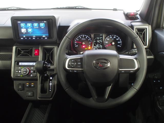 タフトＧ　ダーククロムベンチャー４ＷＤ　スマートアシスト　ガラスルーフ　ＬＥＤヘッドライト　オートライト　カーナビ　バックモニター　運転席助手席シートヒーター　前後コーナーセンサー　ＥＴＣ車載器　アイドリングストップ（北海道）の中古車