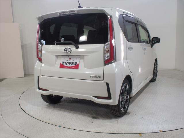 ムーヴカスタム　ＲＳ　ハイパーＳＡII４ＷＤ　スマートアシスト　ＬＥＤヘッドライト　オートライト　オートエアコン　ダイハツ純正ナビ　バックモニター　キーフリーシステム　アイドリングストップ　ＶＳＣ（横滑り抑制機能）（北海道）の中古車