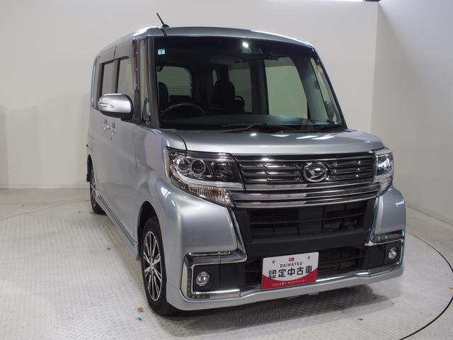 タントカスタムＸ　トップエディションＳＡIII４ＷＤ　スマートアシスト　両側スライドドア左電動　ＬＥＤヘッドライト　オートライト　ダイハツ純正ナビ　バックモニター　オートエアコン　運転席シートヒーター　ドライブレコーダー　アイドリングストップ（北海道）の中古車