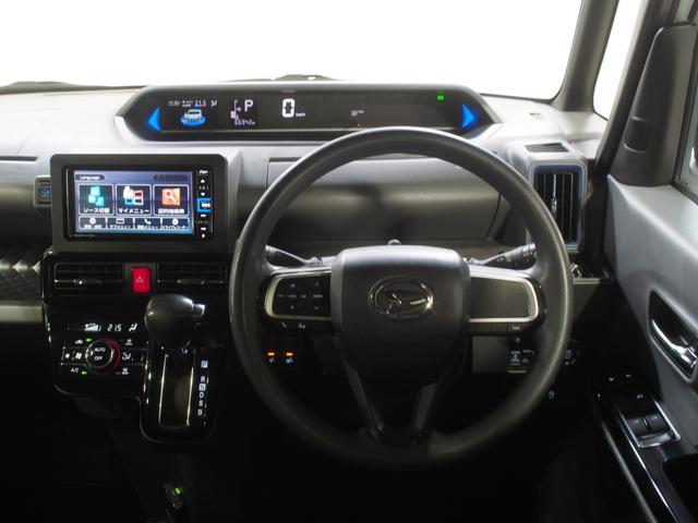 タントカスタムＸ４ＷＤ　スマートアシスト　両側パワースライドドア　ＬＥＤヘッドライト　オートライト　ダイハツ純正ナビ　バックモニター　ナビ連動ドライブレコーダー　運転席助手席シートヒーター　後席テーブル（北海道）の中古車