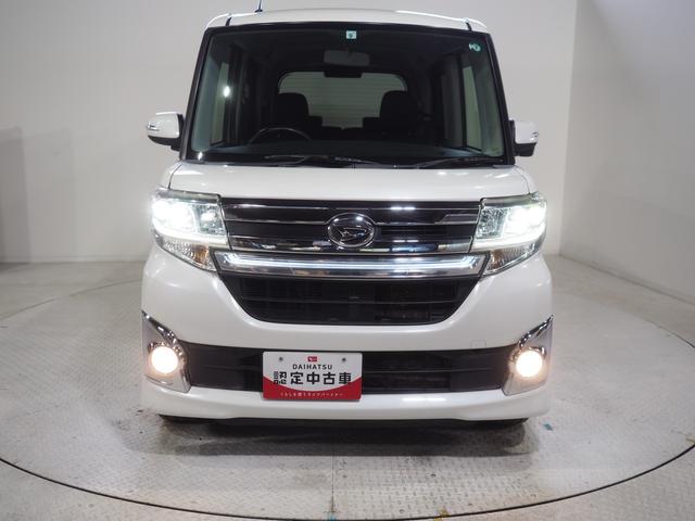 タントカスタムＲＳ４ＷＤ　スマートアシスト　夏冬タイヤ　両側パワースライドドア　ＬＥＤヘッドライト　オートライト　オートエアコン　ＣＤ／ＵＳＢチューナー　リモコンエンジンスターター　アイドリングストップ（北海道）の中古車