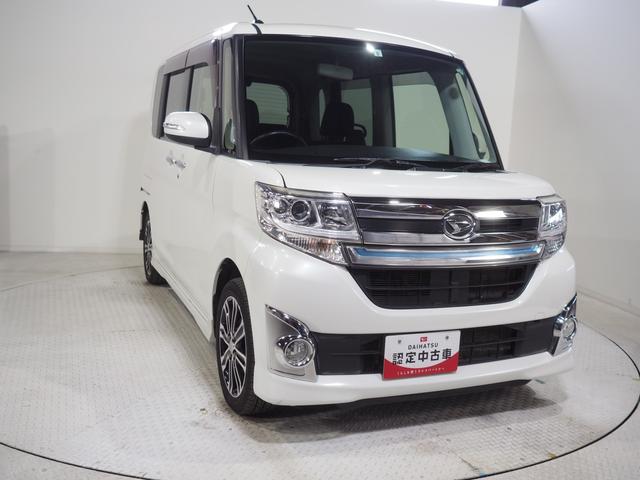 タントカスタムＲＳ４ＷＤ　スマートアシスト　夏冬タイヤ　両側パワースライドドア　ＬＥＤヘッドライト　オートライト　オートエアコン　ＣＤ／ＵＳＢチューナー　リモコンエンジンスターター　アイドリングストップ（北海道）の中古車