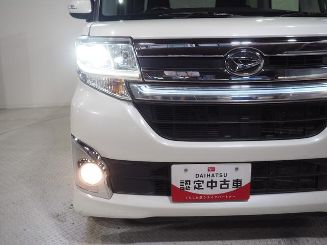 タントカスタムＲＳ４ＷＤ　スマートアシスト　夏冬タイヤ　両側パワースライドドア　ＬＥＤヘッドライト　オートライト　オートエアコン　ＣＤ／ＵＳＢチューナー　リモコンエンジンスターター　アイドリングストップ（北海道）の中古車
