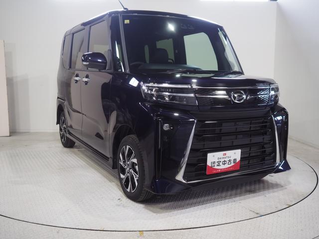 タントカスタムＸ４ＷＤ　スマートアシスト　両側パワースライドドア　ＬＥＤヘッドライト　オートライト　オートエアコン　スマホ連携ディスプレイオーディオ　運転席助手席シートヒーター　後席テーブル　アイドリングストップ（北海道）の中古車