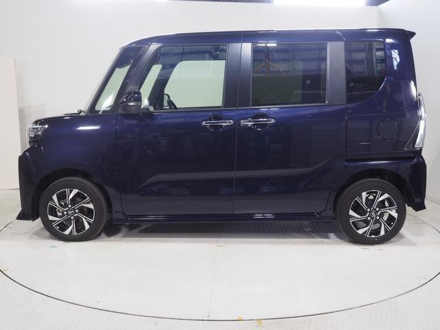 タントカスタムＸ４ＷＤ　スマートアシスト　両側パワースライドドア　ＬＥＤヘッドライト　オートライト　オートエアコン　スマホ連携ディスプレイオーディオ　運転席助手席シートヒーター　後席テーブル　アイドリングストップ（北海道）の中古車
