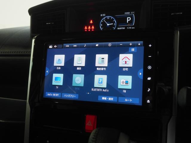 トールカスタムＧ４ＷＤ　スマートアシスト　両側パワースライドドア　ＬＥＤヘッドライト　オートライト　ダイハツ純正ナビ　ナビ連動ドライブレコーダー　リモコンエンジンスターター　クルーズコントロール　アイドリングストップ（北海道）の中古車