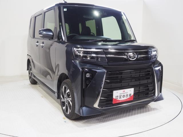 タントカスタムＸ４ＷＤ　スマートアシスト　両側パワースライドドア　ＬＥＤヘッドライト　オートライト　オートエアコン　オーディオレス　運転席助手席シートヒーター　後席テーブル　アルミホイール　アイドリングストップ（北海道）の中古車