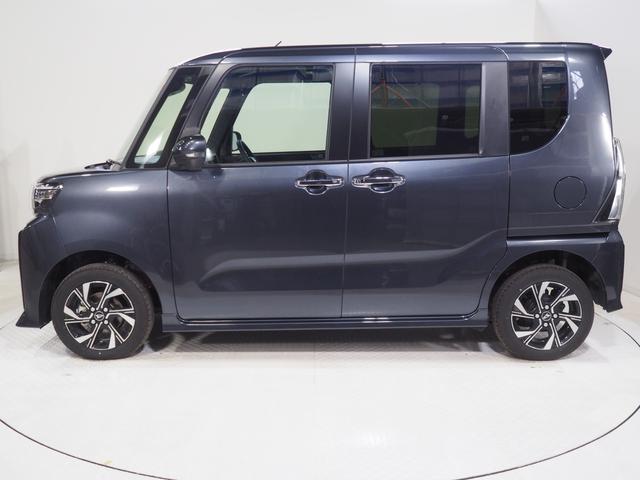 タントカスタムＸ４ＷＤ　スマートアシスト　両側パワースライドドア　ＬＥＤヘッドライト　オートライト　オートエアコン　オーディオレス　運転席助手席シートヒーター　後席テーブル　アルミホイール　アイドリングストップ（北海道）の中古車